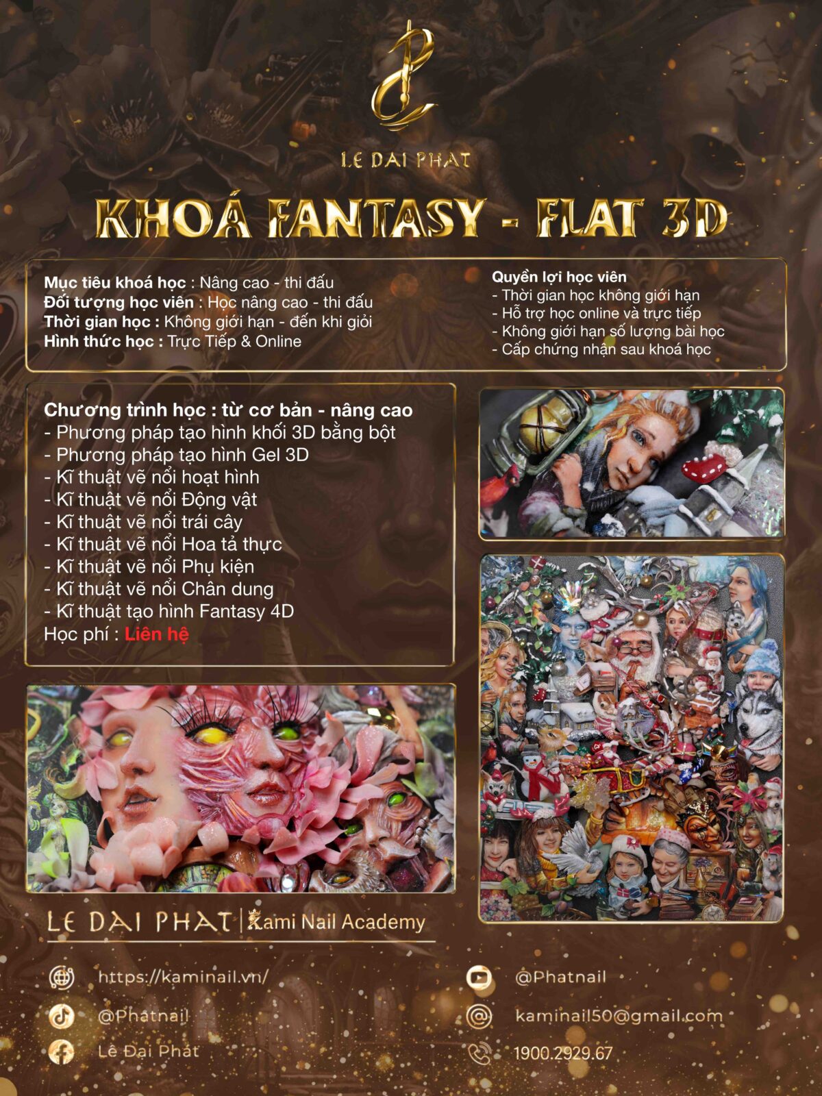 KHOÁ HỌC FLAT 3D - FANTASY CAO CẤP