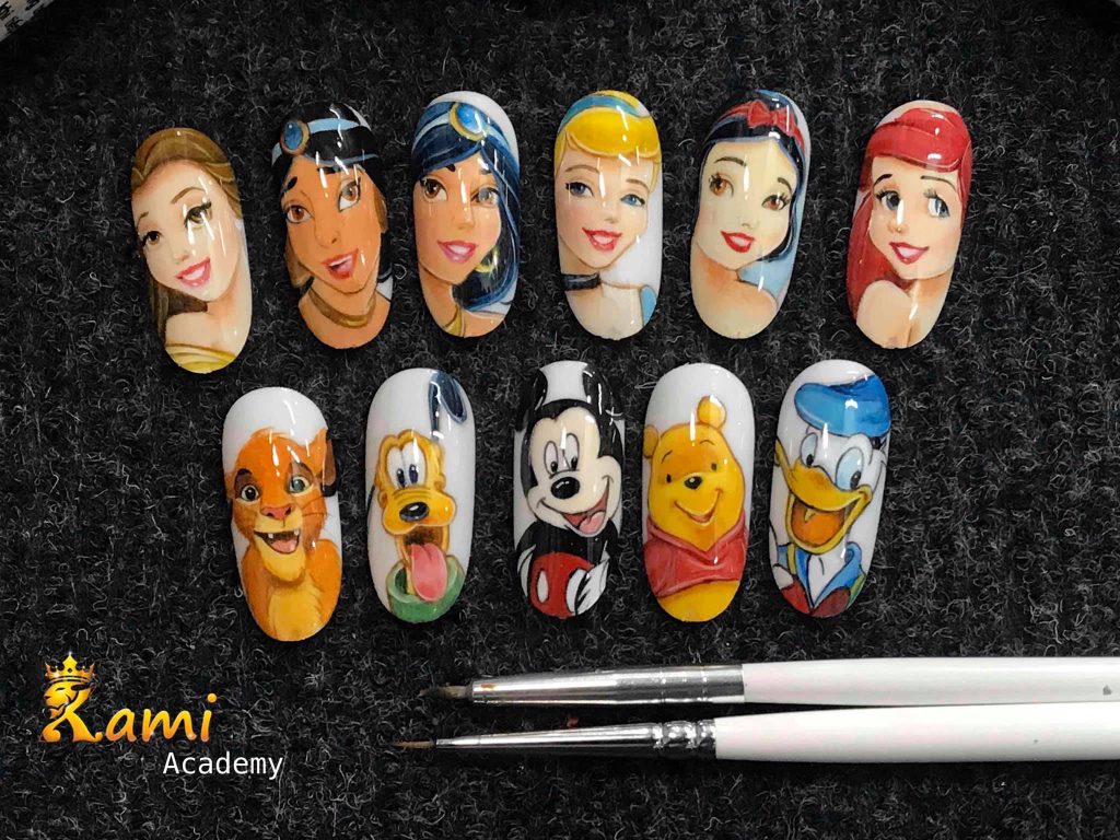 MÔN HỌC : VẼ HOẠT HÌNH DISNEY - Kami Nail Academy