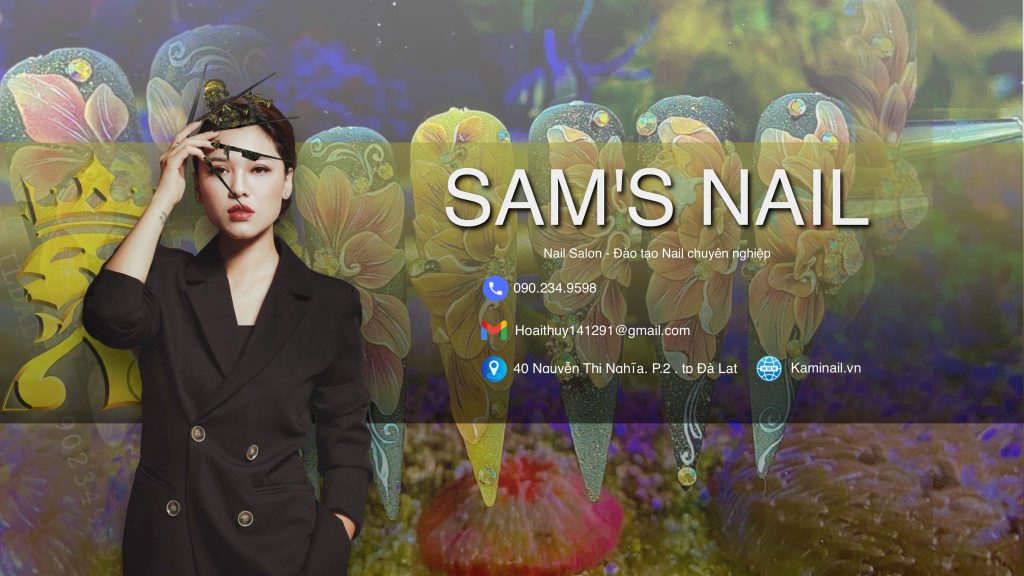 Cùng chiêm ngưỡng các bộ móng siêu Kute tại Sam’s Nail Đà Lạt